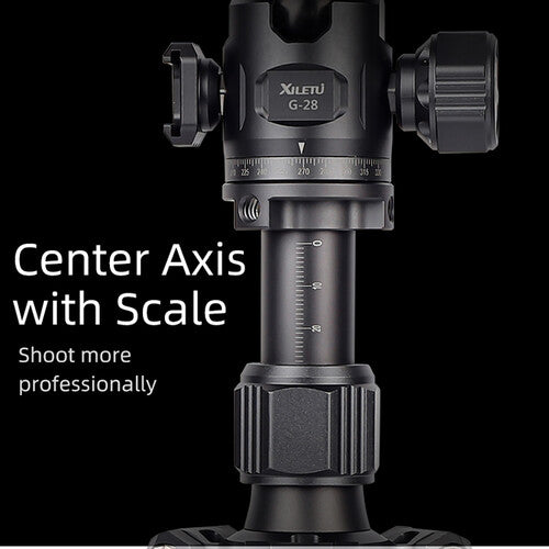 XILETU M-5G Tabletop Tripod with G-28 Ball Head