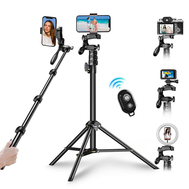 Apexel 70" Upgraded Cell Phone Selfie Stick with Tripod