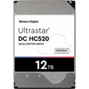 WD 12TB Ultrastar DC HC520 7200 rpm SATA III 3.5" Internal Data Center HDD (ISE Security, 512e Formatting)