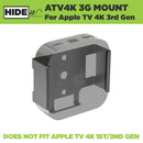 HIDEit Mounts ATV4K 3G VESA/Wall Mount for 2022 3rd Gen Apple TV 4K