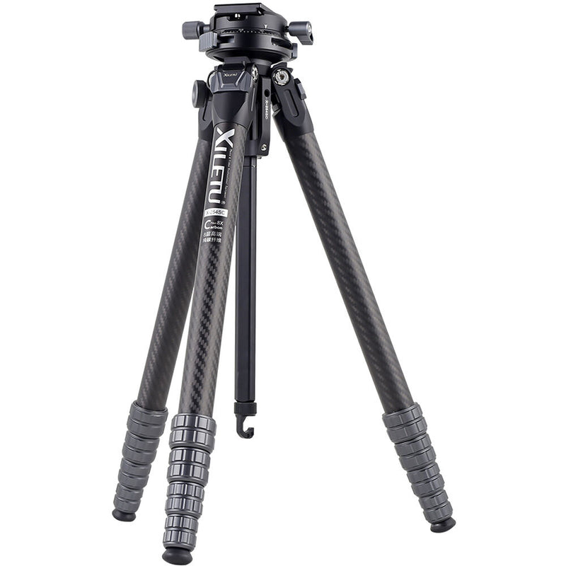 XILETU X255SC Carbon Fiber Tripod with Low-Profile Arca-Type Head