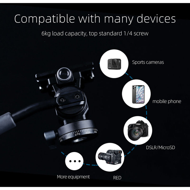 XILETU X224CLS1 Outdoor Carbon Fiber Tripod