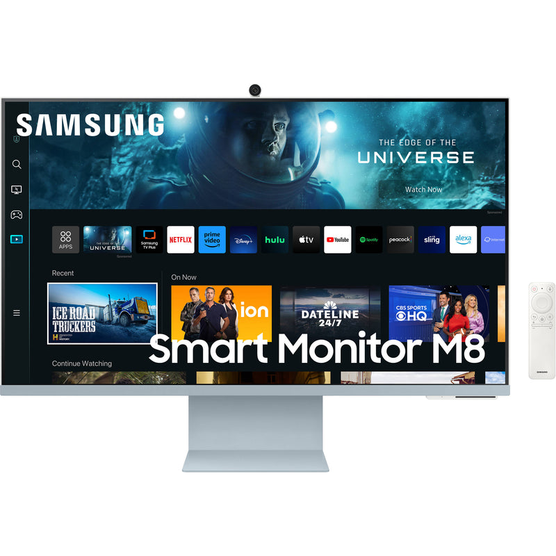 Samsung M80C 32" 4K HDR Smart Monitor with Webcam (Daylight Blue)