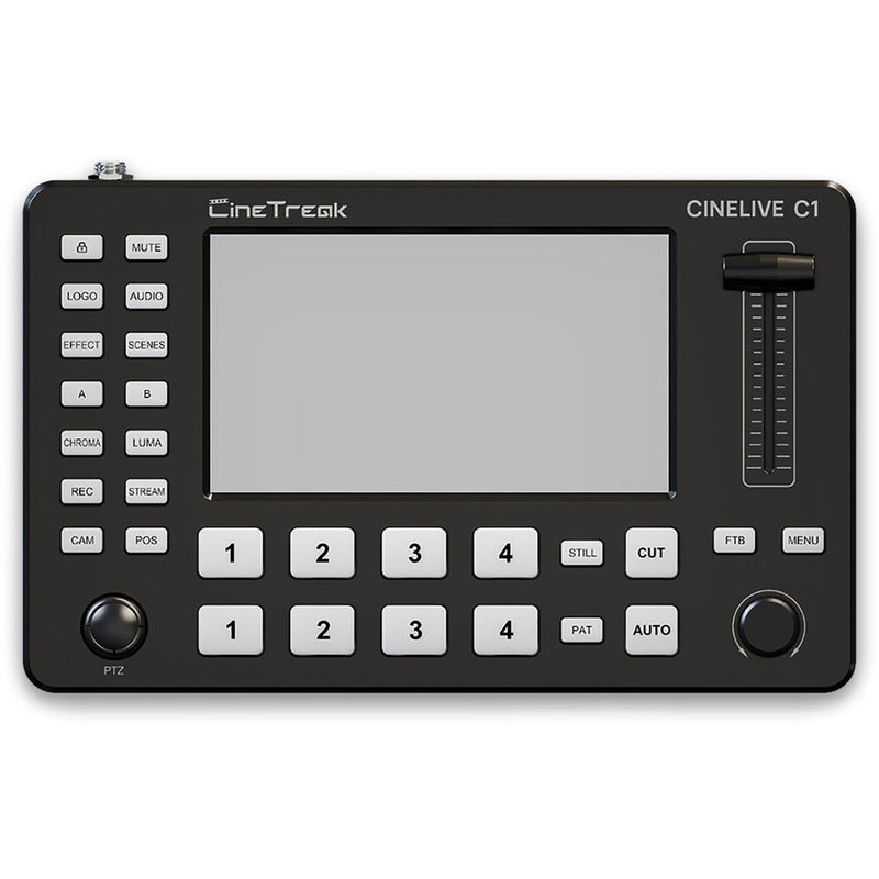 CineTreak CineLive CL-C1 Compact 4-Channel HDMI Streaming Video Switcher with 5" Display