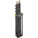 Impact Link Interlocking Air-Cushioned Light Stand (12', 3-Pack)