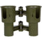 RoboCup Clamp-On Dual-Cup & Drink Holder (Olive)