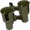 RoboCup Clamp-On Dual-Cup & Drink Holder (Olive)