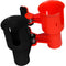 RoboCup Clamp-On Dual-Cup & Drink Holder (Red & Black)