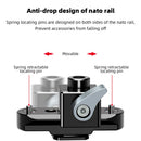 DigitalFoto Solution Limited Magic Arm with Anti-Twist Locating Pins & NATO Rail with Cold Shoe & Clamp