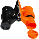 RoboCup Clamp-On Dual-Cup & Drink Holder (Orange & Black)