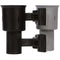 RoboCup Clamp-On Dual-Cup & Drink Holder (Gray & Black)