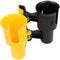 RoboCup Clamp-On Dual-Cup & Drink Holder (Yellow & Black)