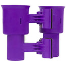 RoboCup Dual-Cup Portable Caddy (Purple, EZ-Spring)