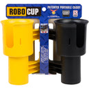 RoboCup Clamp-On Dual-Cup & Drink Holder (Yellow & Black)