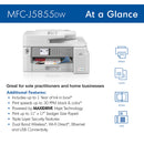 Brother MFC-J5855DW INKvestment Tank All-in-One Color Inkjet Printer