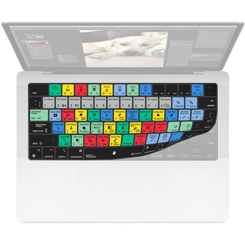 KB Covers Photoshop Keyboard Cover for MacBook Pro 14" and 16" (2021 and Later)