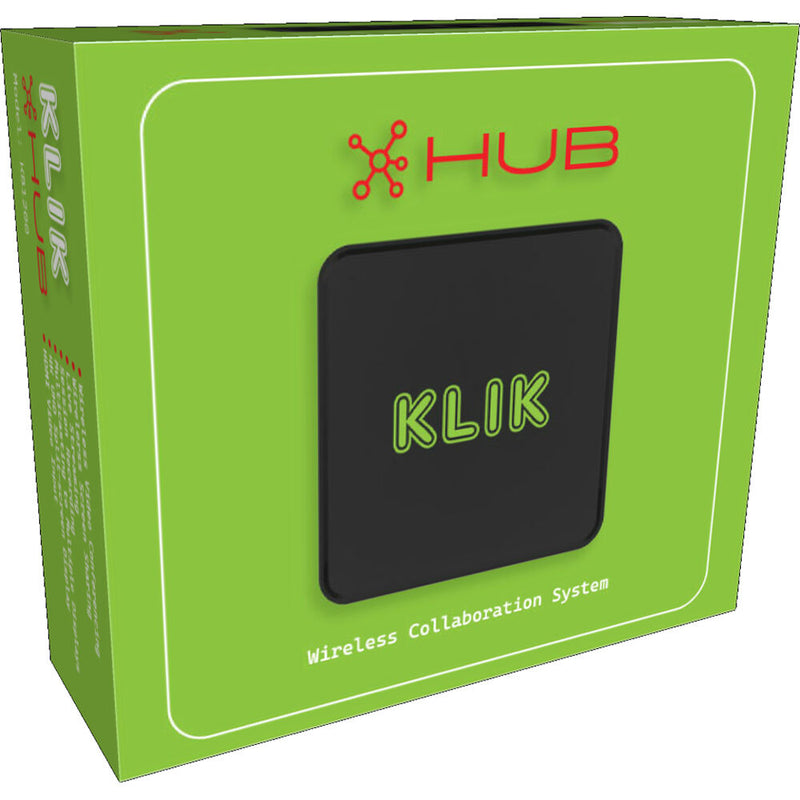 KLIK KLIKBoks Hub Wireless Conferencing, Presentation & Collaboration System