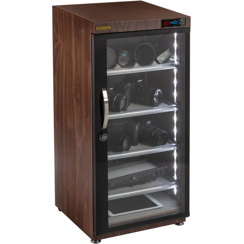 Ruggard EDC-125LC-WO Electronic Dry Cabinet (Weathered Oak, 125L)