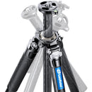 Leofoto LV-324C 4-Section Carbon Fiber Tripod with BV-10 Head System