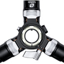 Leofoto LV-324C 4-Section Carbon Fiber Tripod with BV-10 Head System