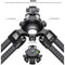 Leofoto LVC-193C Carbon Fiber Twin-Leg Tripod with BV-15 Video Head System