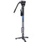 Leofoto MV-324CL Carbon Fiber Monopod with BV-10 Fluid Video Head