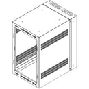 Lowell Manufacturing LWR-1832 Heavy-Duty Wall Rack (23 x 37.5 x 32", 18 RU)