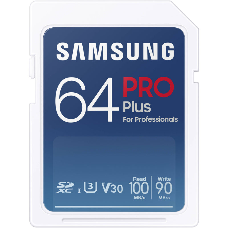 Samsung 64GB PRO Plus UHS-I SDXC Memory Card