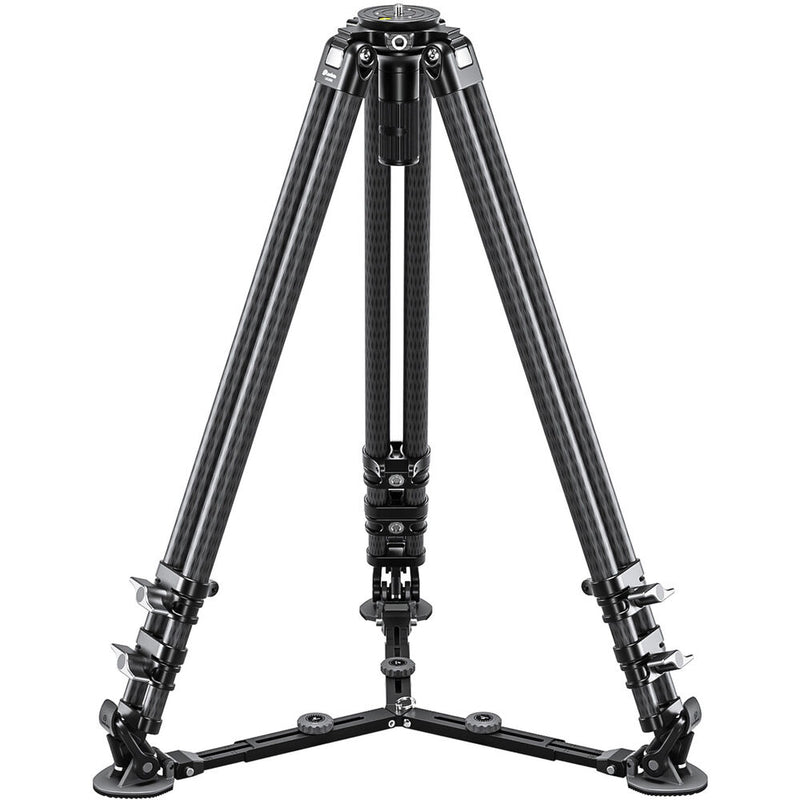 Leofoto LVC-253C Carbon Fiber Twin Leg Tripod with BV-15 Video Head System