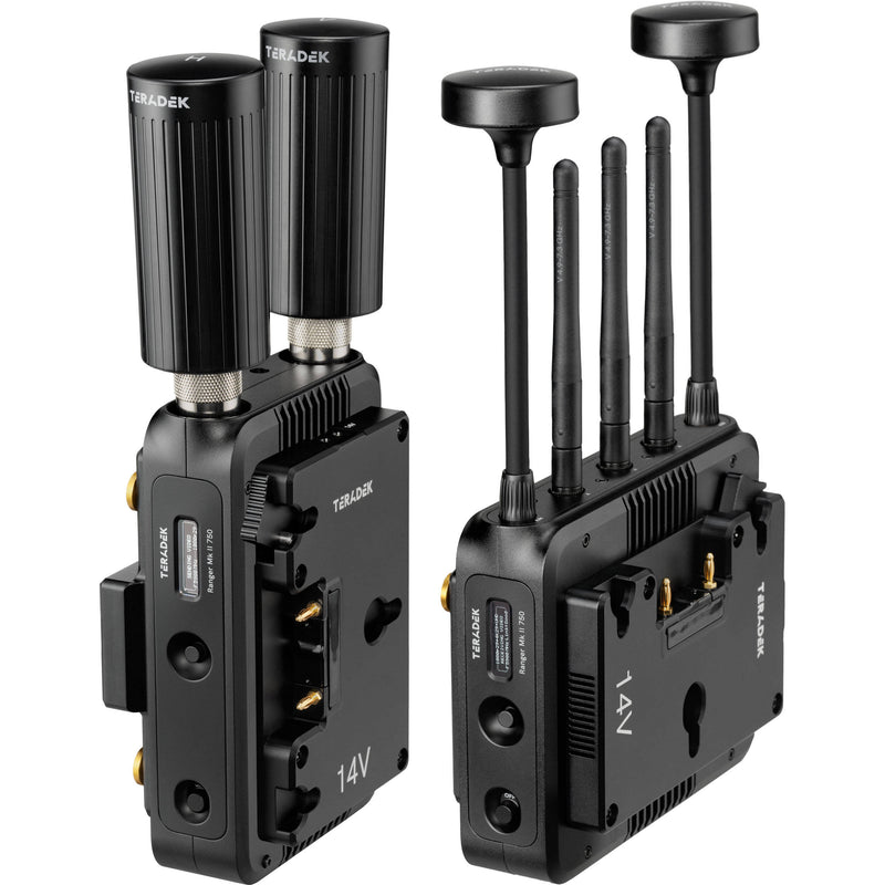 Teradek Ranger MK II 750 12G-SDI/HDMI Wireless Transmitter/Receiver Set (Gold Mount)