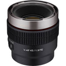 Rokinon Cine AF T1.9/2.3 Full-Frame 3-Lens 45/75/100mm Kit with Lens Station (Sony E)
