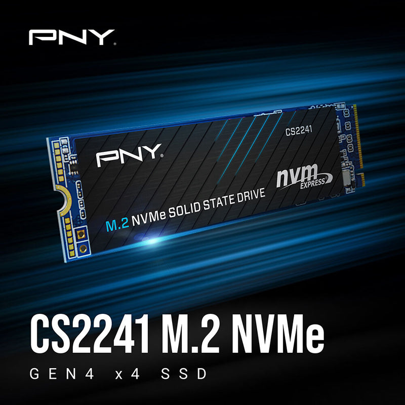 PNY 1TB CS2241 PCIe 4.0 M.2 Internal SSD