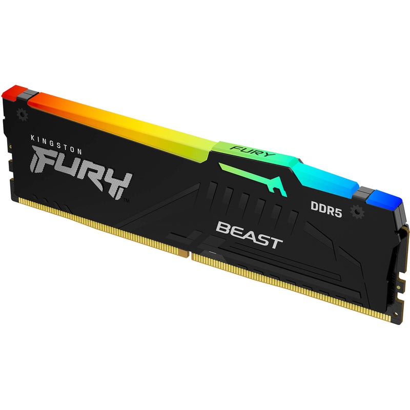 Kingston 32GB FURY Beast RGB DDR5 RAM (2 x 16GB)