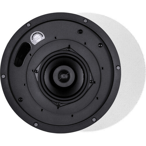 SoundTube Entertainment In-Ceiling Short Can Speaker with White Magnetic Grille (5.25")