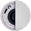 SoundTube Entertainment In-Ceiling Short Can Speaker with White Magnetic Grille (5.25")