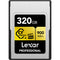 Lexar 320GB Professional CFexpress Type A Card GOLD Series