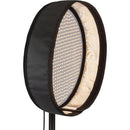 Genaray PortaSun Round Flexible Bi-Color LED 3-Light Kit with Stands and Roller Bag