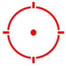 Holosun HE512T Titanium Solar Reflex Sight (Red Circle-Dot Reticle)