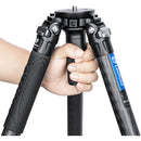 Leofoto LVM-324C 4-Section Carbon Fiber Manba Tripod with BV-10 Head System