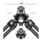 Leofoto LVC-193C Carbon Fiber Twin Leg Tripod with BV-10 Video Head
