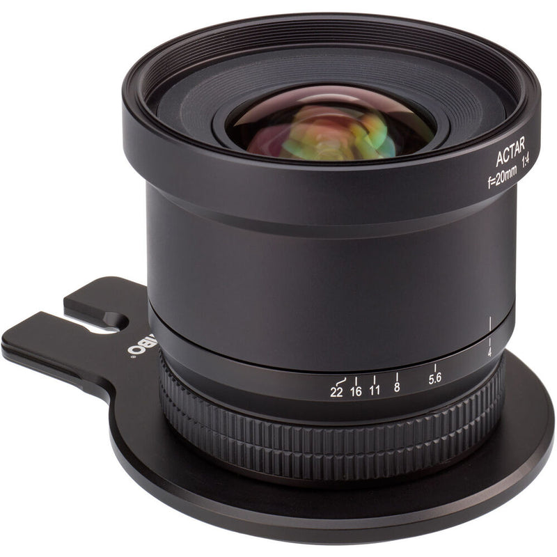Cambo ACTAR-20 20mm f/4 Lens with Lens Plate