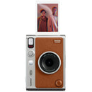 FUJIFILM INSTAX MINI EVO Hybrid Instant Camera (Brown)