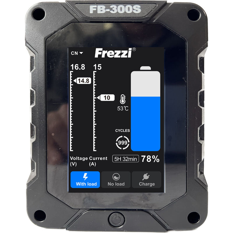 Frezzi 300Wh High-Capacity Battery with Smart Screen (Gold Mount)