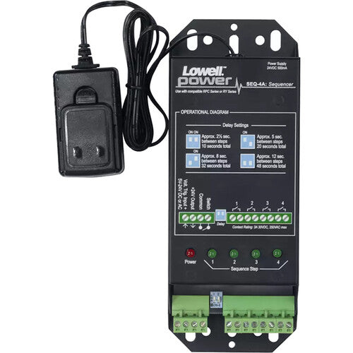 Lowell Manufacturing SEQ-4A Four-Step Power Sequencer