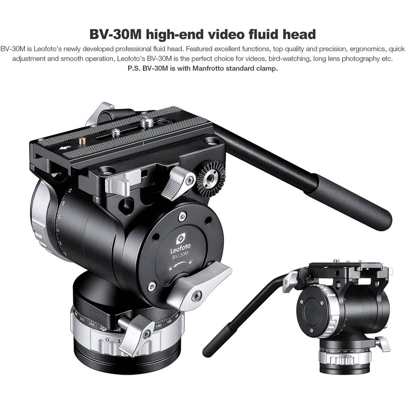 Leofoto BV-30M Fluid Tripod Head