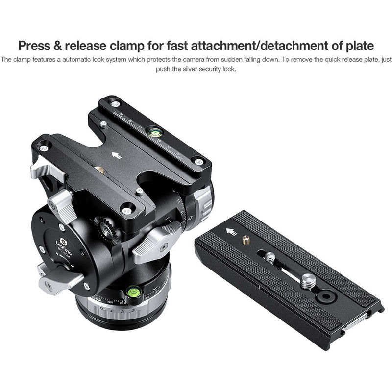Leofoto BV-30M Fluid Tripod Head