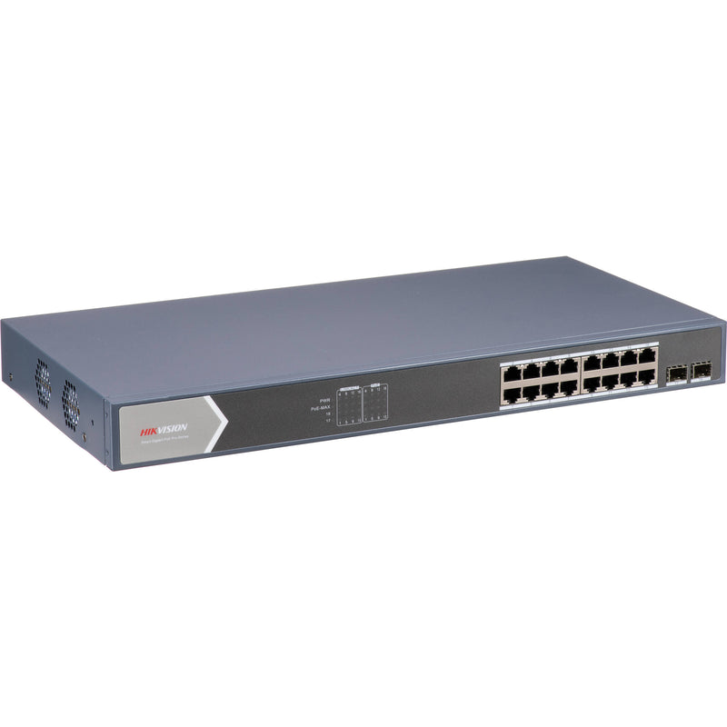 Hikvision DS-3E1518P-SI 16-Port Gigabit PoE+ Compliant Managed Network Switch