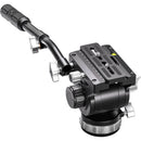 Leofoto LVC-253C Carbon Fiber Tripod with Fluid Head