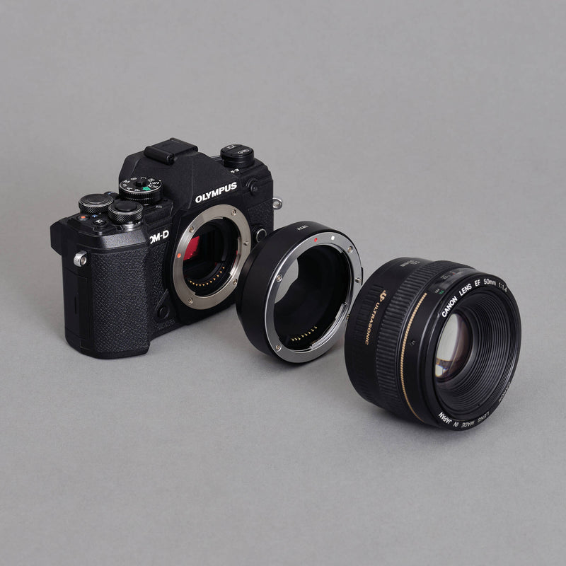 Urth Electronic Lens Mount Adapter for Canon EF/EF-S Lens to Micro Four Thirds Camera Body