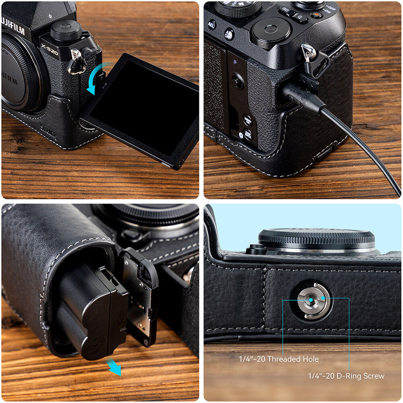 SmallRig Leather Case for FUJIFILM X-S20